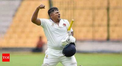 Sarfaraz Khan set to be picked for Test series against Bangladesh