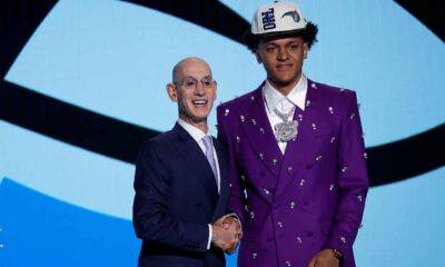 Paolo Banchero - Jaden Ivey - Chet Holmgren - Paolo Banchero is surprise No 1 overall pick for Magic in NBA draft - theguardian.com -  Detroit -  Oklahoma City -  Houston - state Iowa - county Kings