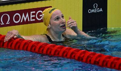 O’Callaghan overcomes ‘panic’ to win world 100m freestyle title