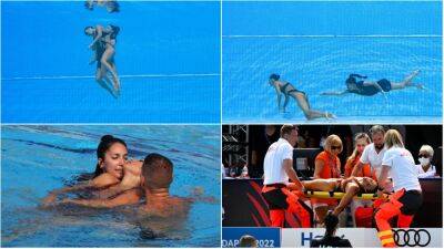 Anita Alvarez saved by coach after fainting in the water mid-routine