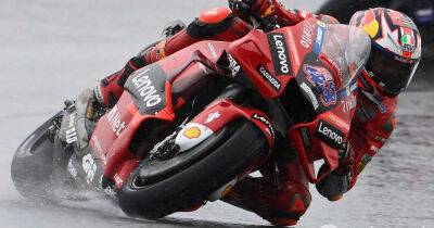MotoGP Dutch GP: Miller leads wet first practice at Assen
