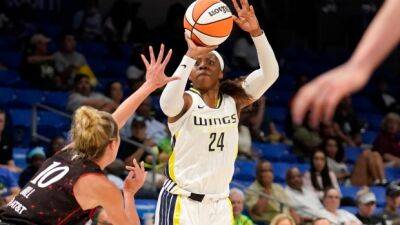 Ogunbowale hits six 3-pointers, Wings beat Fever