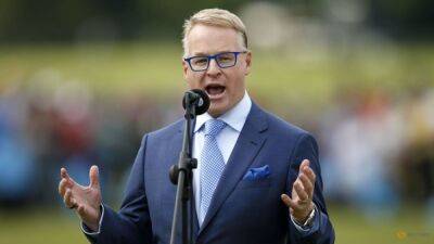 Keith Pelley - Liv Golf - Europe's DP World Tour sanctions members for taking part in LIV Golf event - channelnewsasia.com - Usa - Saudi Arabia