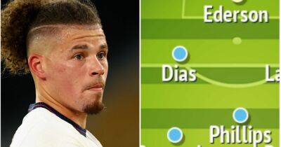 How Man City could line up after Kalvin Phillips transfer