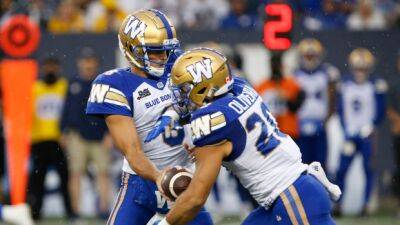 Blue Bombers stay unbeaten with win over Tiger-Cats