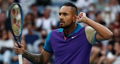 Nick Kyrgios' blunt response to criticism: 'I don't want to be like Federer' - msn.com