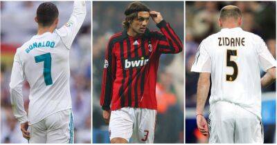 Maldini, Zidane, Ronaldo, Pele: The most iconic player to wear every shirt number