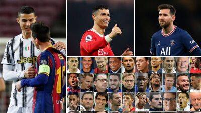 Lionel Messi - Cristiano Ronaldo - Cristiano Ronaldo or Lionel Messi? Klopp, Rooney, Pele, and 47 others give their answer - givemesport.com