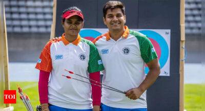 Abhishek-Jyothi pair grabs maiden compound mixed team gold for India in Archery World Cup