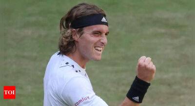 Stefanos Tsitsipas wins first grass title in Mallorca - timesofindia.indiatimes.com - France - Switzerland - Greece - county Alexander