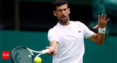 Rafael Nadal - Djokovic repeats no vaccination stance as US Open slips away - timesofindia.indiatimes.com - Usa - Australia - county Miami - New York - India - Melbourne - county Wells