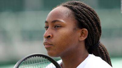 Serena Williams - Coco Gauff - Coco Gauff says overturning Roe v. Wade is 'going backwards', Serena Williams 'not ready' to share thoughts - edition.cnn.com - France - Romania - county Sterling - county Wayne - county Foster