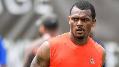 Sources - Cleveland Browns QB Deshaun Watson's NFL disciplinary hearing scheduled for Tuesday