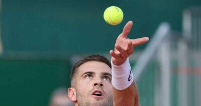 Tennis-Coric withdraws from Wimbledon with shoulder injury