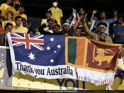 "Could Not Believe What We Saw": David Warner Thanks Sri Lankan Fans After ODI Series