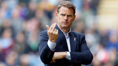 On this day in 2017: Frank De Boer appointed Crystal Palace manager