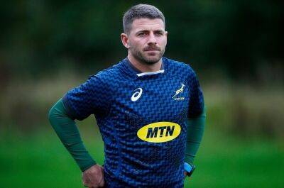 Willie le Roux training as back-up Bok flyhalf for Wales Tests