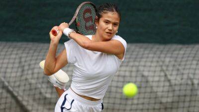 Emma Raducanu ‘ready to go’ ahead of Centre Court debut at Wimbledon