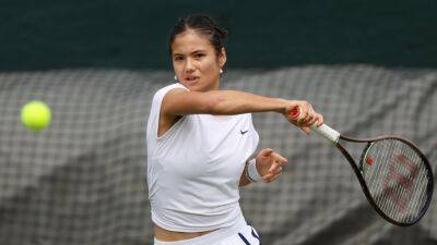 Britain's Emma Raducanu says she is 'ready to go' at Wimbledon following her recovery from injury