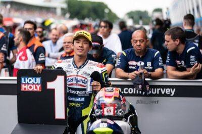MotoGP Assen: Sasaki celebrates maiden Moto3 victory
