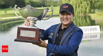 South Korea's Kim Min-kyu wins Korea Open Golf Championship