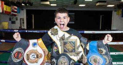 Yorkshire's 'mini Conor McGregor' crowned world champion at just 14