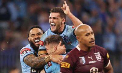 Cameron Smith - Nathan Cleary stars as NSW rout Queensland to level State of Origin series - theguardian.com