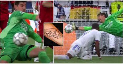 Thibaut Courtois gets new tattoo about Champions League final masterclass vs Liverpool