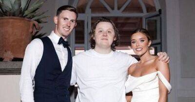 Dean Henderson celebrates 'most beautiful day' with Lewis Capaldi wedding performance