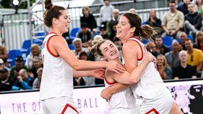 Canadian women to play France for World Cup gold in 3x3 basketball - cbc.ca - France - Belgium - Usa - Canada - China - Lithuania