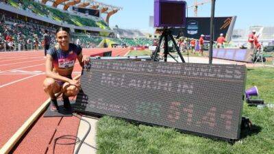 Sydney McLaughlin does it again, breaks own 400m hurdles world record