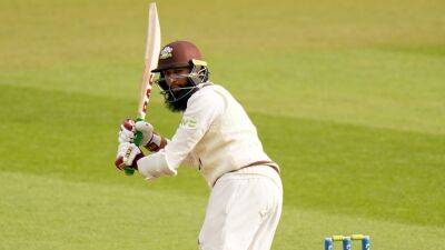 Championship - Sam Curran - Hashim Amla and Ben Geddes hit hundreds as Surrey take control against Kent - bt.com - South Africa - county Hampshire