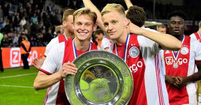 Donny Van-De-Beek - Frenkie De-Jong - Throwback: Van de Beek & Frenkie de Jong practise their skills together - msn.com - Manchester