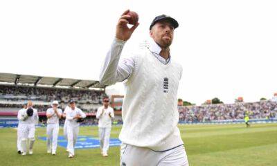 England’s Jack Leach praises Stokes and McCullum after 10-wicket haul