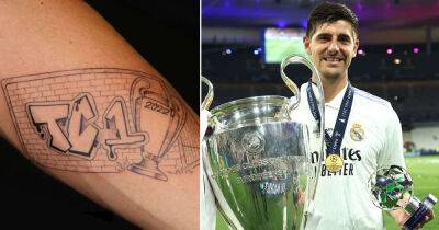 Courtois gets tattoo to celebrate his first Champions League triumph