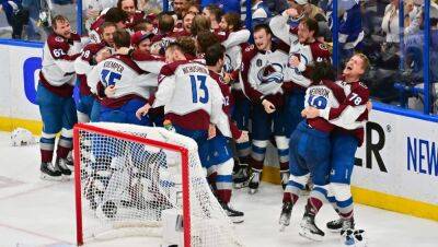 Avalanche win Stanley Cup, end Lightning repeat bid in Game 6