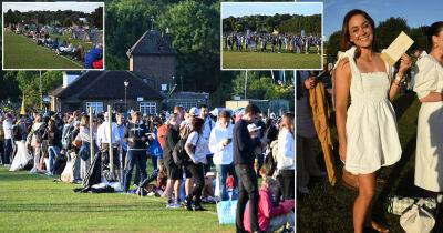Tennis fans line up to get into Wimbledon after camping out since Friday - msn.com - Russia - Ukraine - Belarus