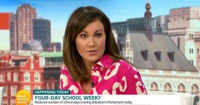 Susanna Reid - GMB viewers divided over four-day week for schoolchildren - manchestereveningnews.co.uk - Britain