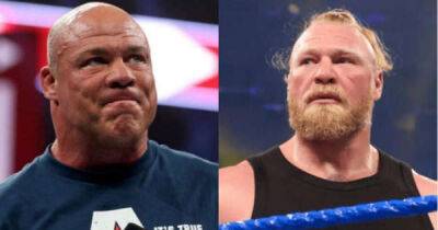 Kurt Angle says Brock Lesnar is the best worker in WWE