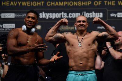 Anthony Joshua - Oleksandr Usyk - Eddie Hearn - Robert Garcia - Joshua will bomb out Usyk to regain titles, says trainer - guardian.ng