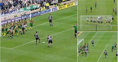 Premier League’s best indirect free-kick? Alan Shearer’s goal for Newcastle v West Brom