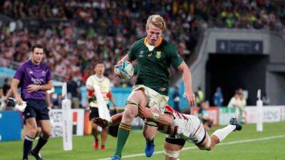 Bok flank Du Toit ruled out of first test against Wales