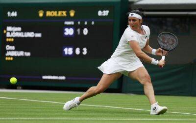 World number two Jabeur into Wimbledon second round in 54 minutes