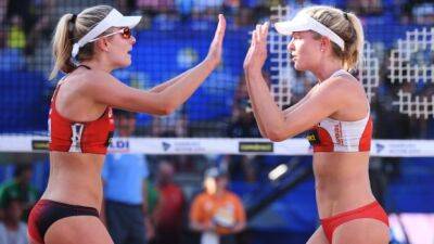 Canadian beach volleyball twins Megan, Nicole McNamara reach podium at King of the Court