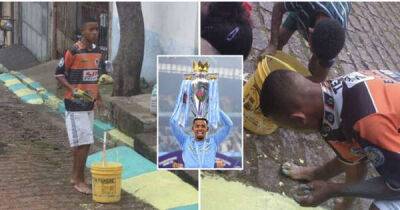 Gabriel Jesus’ story of going from painting streets in Brazil to the Premier League is truly inspiring