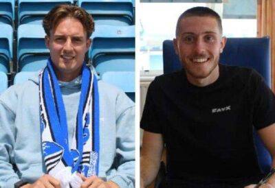 Former Dagenham player Will Wright and Brentford B team recruit Dom Jefferies arrive at Gillingham with lots of potential