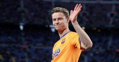 Erik ten Hag sent Frenkie de Jong message as Manchester United begin pre-season training