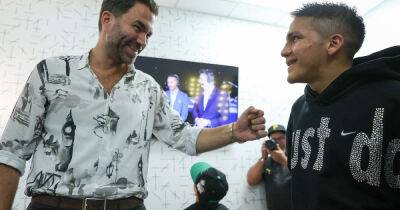 Eddie Hearn - Jesse Rodriguez commits his future to broadcaster following sensational win - msn.com -  San Antonio