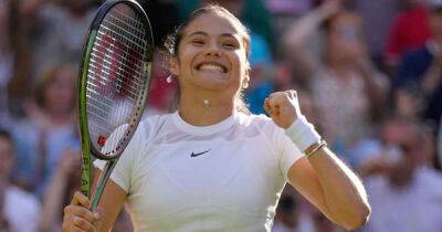 Raducanu delights on Centre Court with opening win at Wimbledon