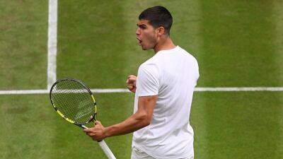 Wimbledon 2022 - Carlos Alcaraz roars back to down Jan-Lennard Struff in five-set epic in first round